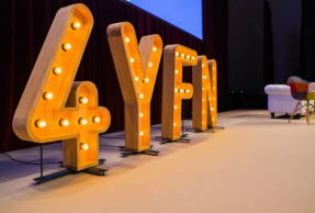 Bei der 4YFN Messe in Barcelona