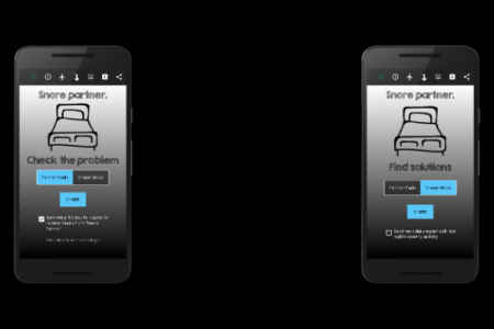 Snore Partner: two modes for two user types
